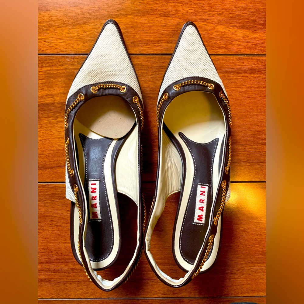 Marni Low Pump Heel 5 1/2